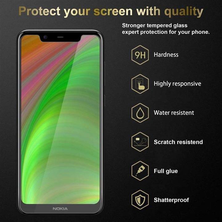 Produktbild Cadorabo Displayschutzglas (1 Stück, Nokia 5.1 Plus)