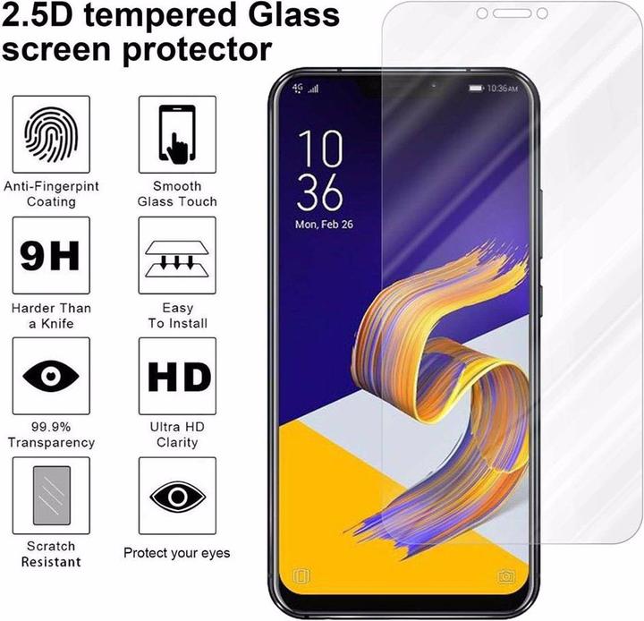 Productafbeelding Cadorabo Glas ter bescherming van het scherm (1 Stuk, Asus Zenfone 5Z)