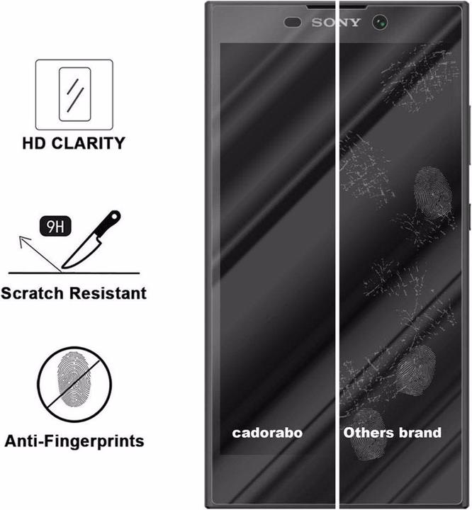 Actual product image Cadorabo display protection glass (1 Piece, Sony Xperia L2)