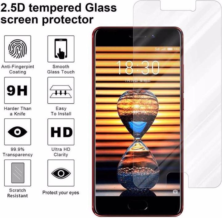 Productafbeelding Cadorabo Glas ter bescherming van het scherm (1 Stuk, Meizu Pro 7)