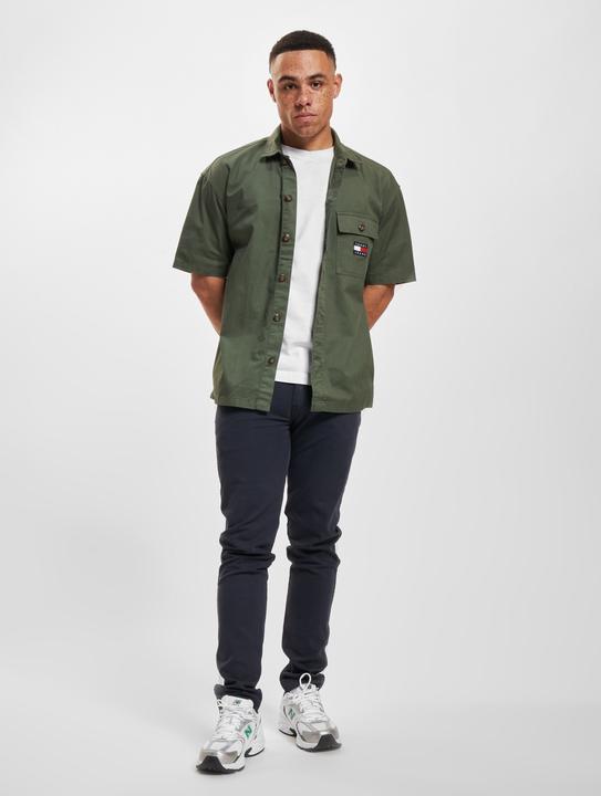 Produktbild Tommy Hilfiger Tommy Jeans Classic Solid Overshirt Kurzarmhemd - 86449 (M)