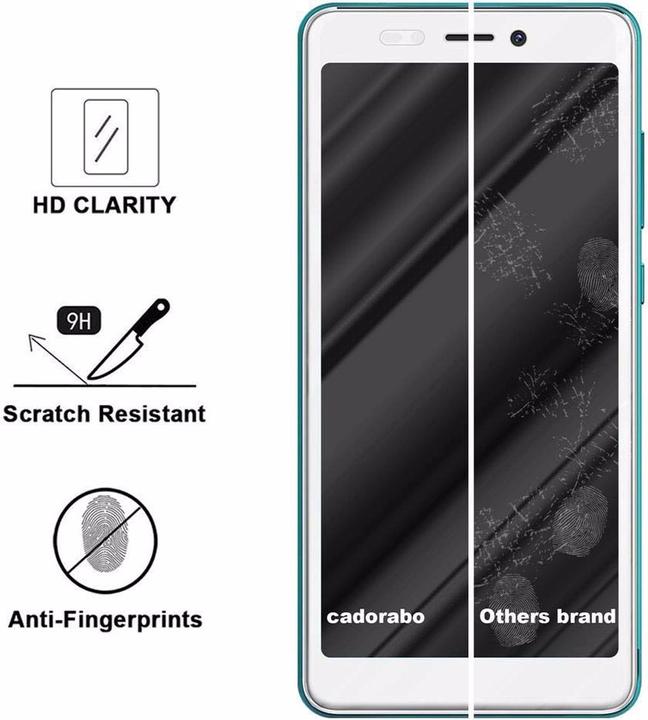 Productafbeelding Cadorabo Glas ter bescherming van het scherm (1 Stuk, Wiko Jerry 3)