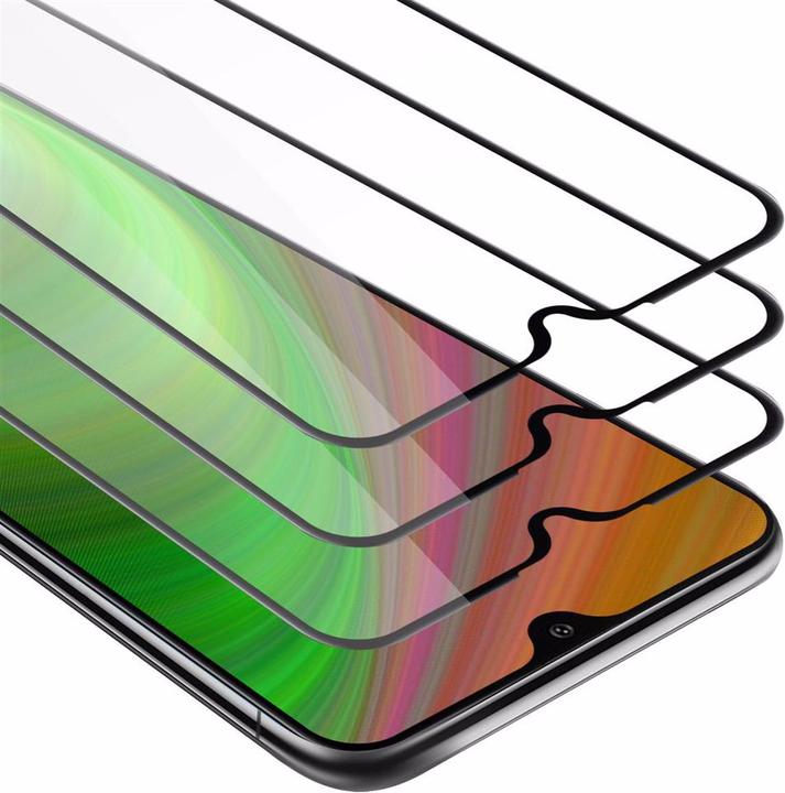 Actual product image Cadorabo Full screen display protection glass (3 Piece, Samsung Galaxy A10)
