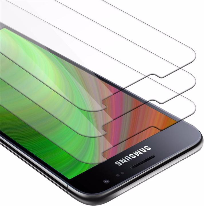 Actual product image Cadorabo display protection glass (3 Piece, Samsung Galaxy J3 (2016))