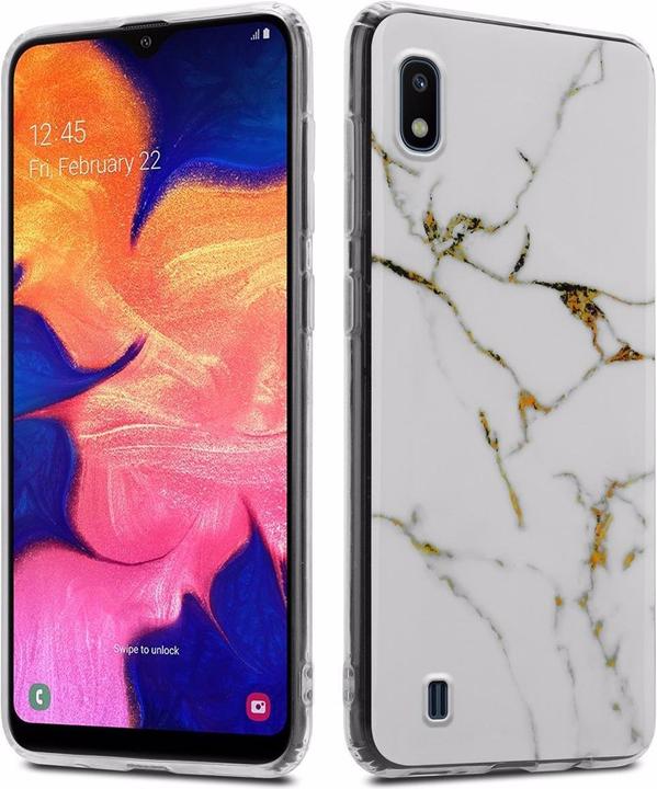 Produktbild Cadorabo IMD TPU Bunter Marmor Cover (Samsung Galaxy A10, HTC One M10)