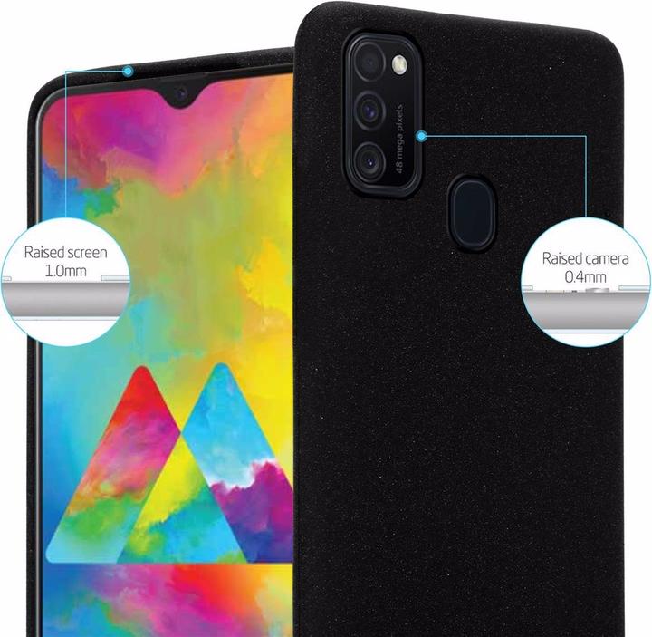 Actual product image Cadorabo TPU Frosted Cover (Samsung Galaxy M30s, Samsung Galaxy M21)