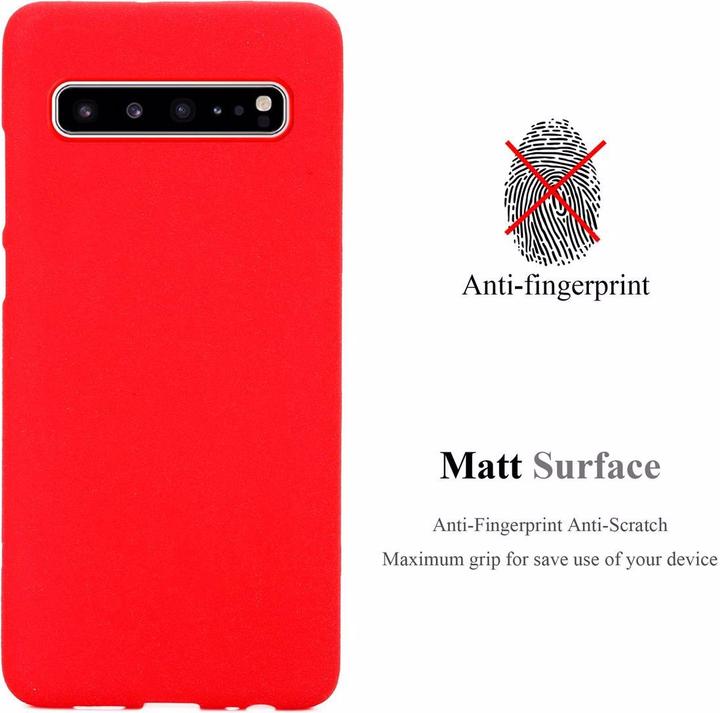 Actual product image Cadorabo TPU Frosted Cover (Samsung Galaxy S10 5G)