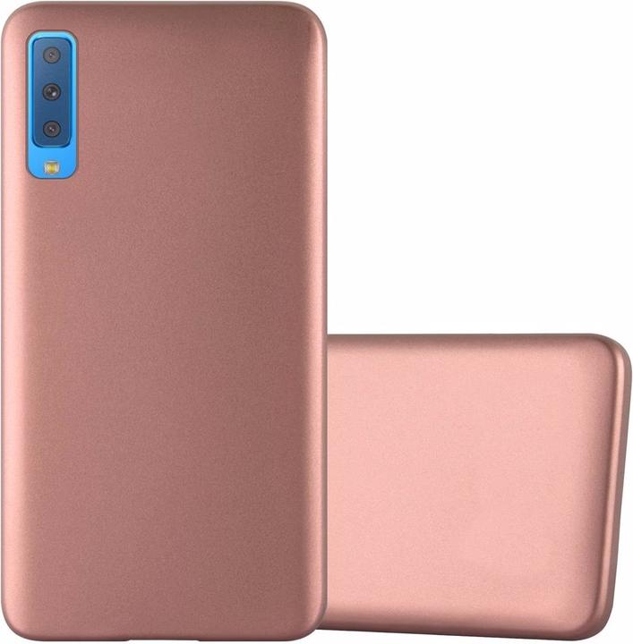 Productafbeelding Cadorabo TPU Matte Metallic hoes (Samsung Galaxy A7 (2018))