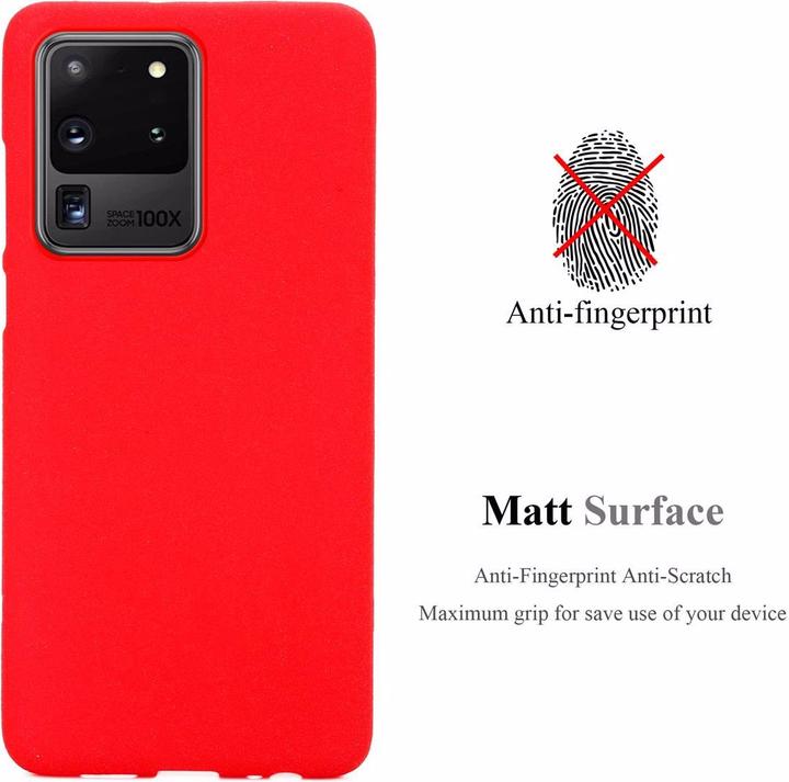 Produktbild Cadorabo TPU Frosted Cover (Samsung Galaxy S20 Ultra)