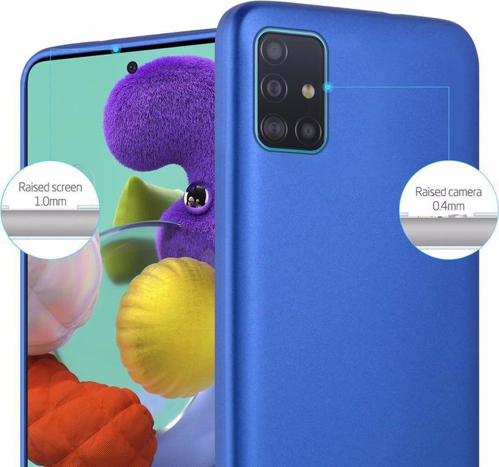 Produktbild Cadorabo TPU Matt Metallic Cover (Samsung Galaxy A51 5G)