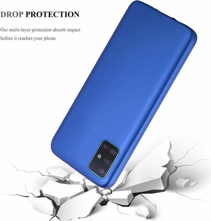 Produktbild Cadorabo TPU Matt Metallic Cover (Samsung Galaxy A51 5G)