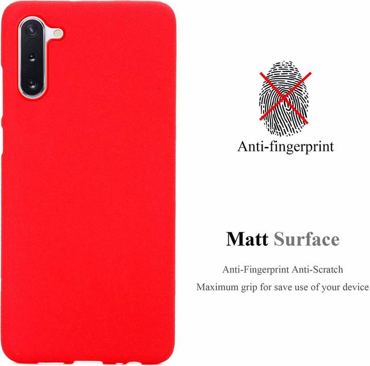 Actual product image Cadorabo TPU Frosted Cover (Samsung Galaxy Note 10)