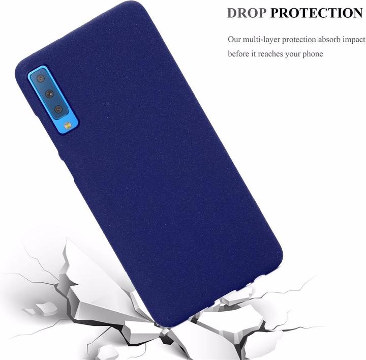 Actual product image Cadorabo TPU Frosted Cover (Samsung Galaxy A7 (2018))