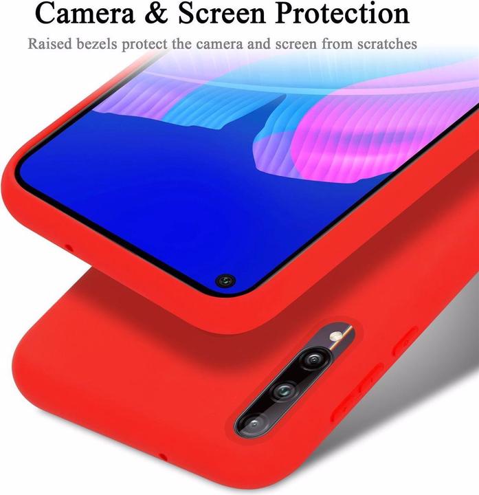Image du produit Cadorabo TPU Liquid Silicone Case Cover (Huawei P40 Lite E)