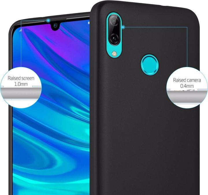 Actual product image Cadorabo TPU Matt Metallic Cover (Huawei P Smart (2019))