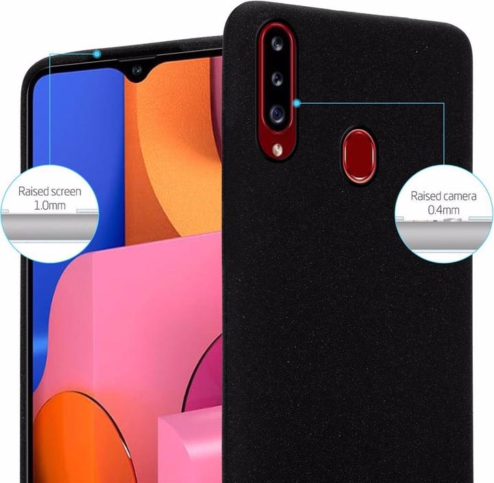 Actual product image Cadorabo TPU Frosted Cover (Samsung Galaxy A20s)