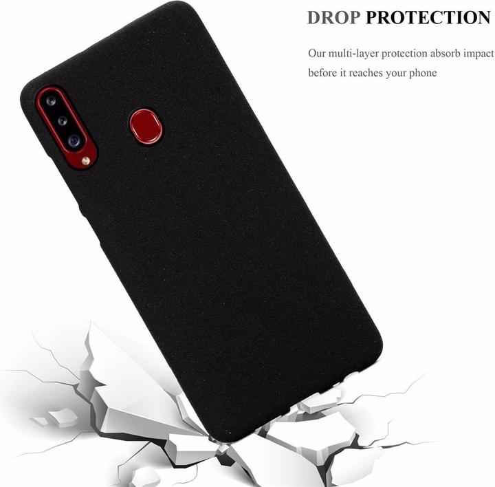 Actual product image Cadorabo TPU Frosted Cover (Samsung Galaxy A20s)