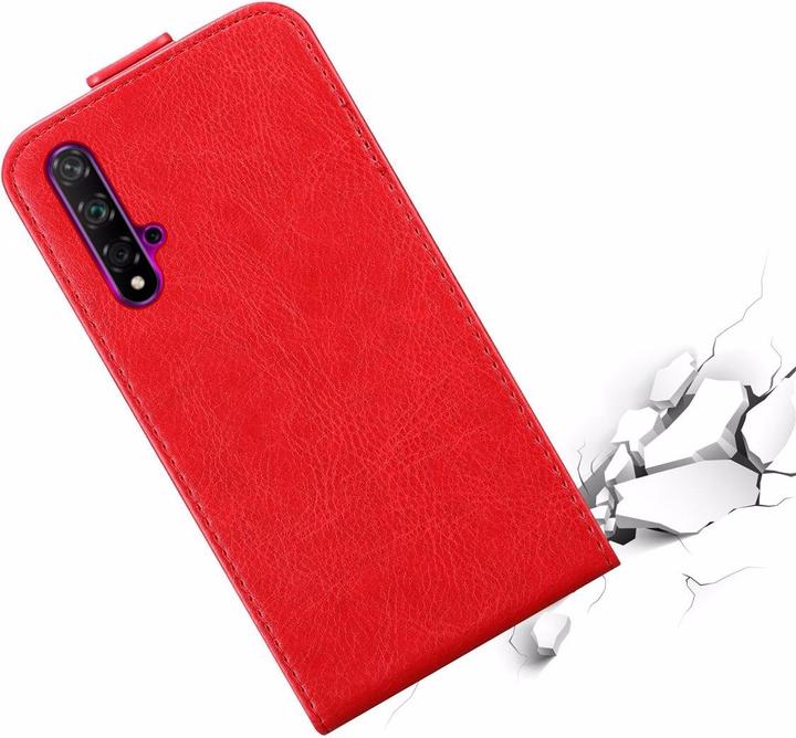 Actual product image Cadorabo Flip like Invis Cover (Huawei Nova 5T, TCL 20S, K20)