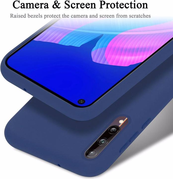 Immagine prodotto Cadorabo Copertura della cassa del silicone liquido TPU (Huawei P40 Lite E)