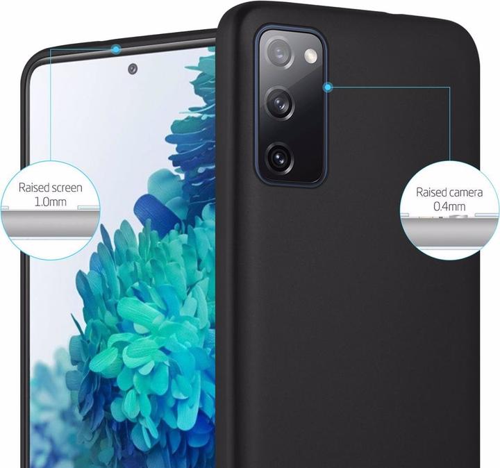 Actual product image Cadorabo TPU Matt Metallic Cover (Samsung Galaxy S20 FE)