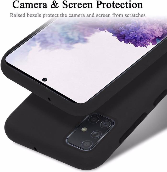 Actual product image Cadorabo TPU Liquid Silicone Case Cover (Samsung Galaxy A51 5G)