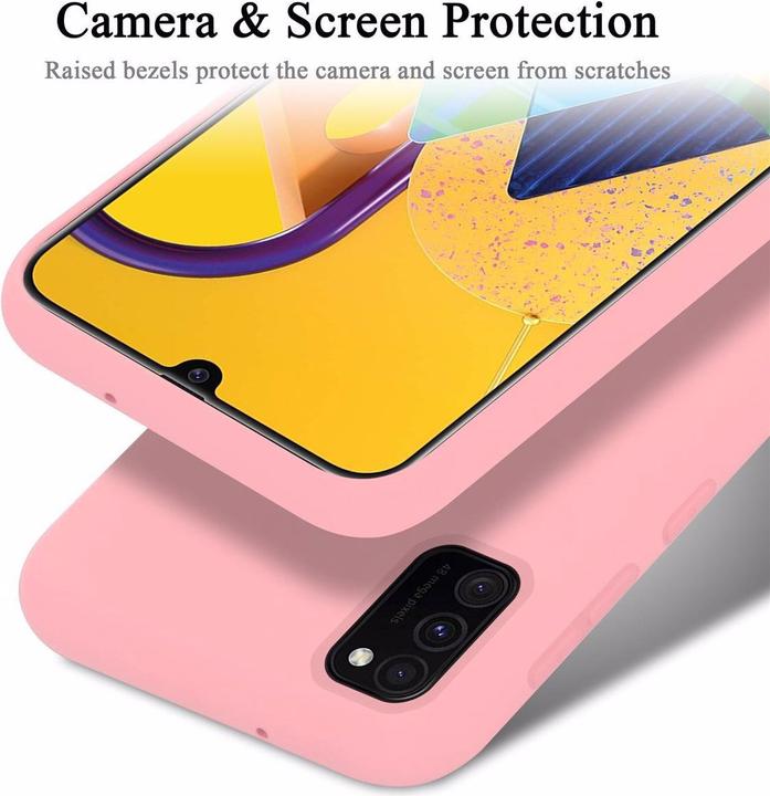 Image du produit Cadorabo TPU Liquid Silicone Case Cover (Samsung Galaxy M30s, Samsung Galaxy M21)