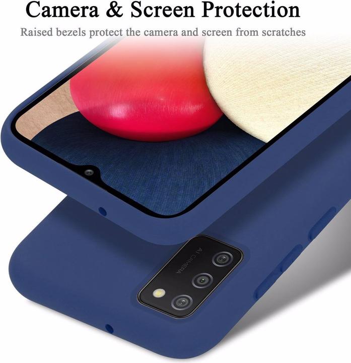 Immagine prodotto Cadorabo Copertura della cassa del silicone liquido TPU (Samsung Galaxy A02s)