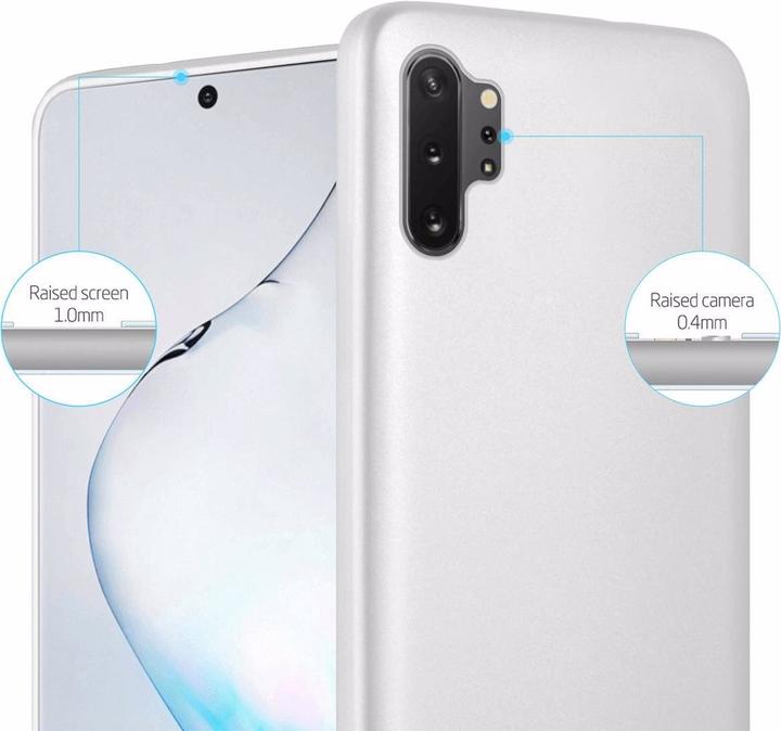 Actual product image Cadorabo TPU Matt Metallic Cover (Samsung Galaxy Note 10 Plus)