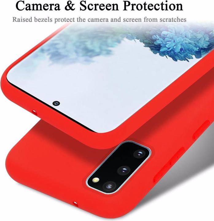 Immagine prodotto Cadorabo Copertura della cassa del silicone liquido TPU (Samsung Galaxy S20 FE)