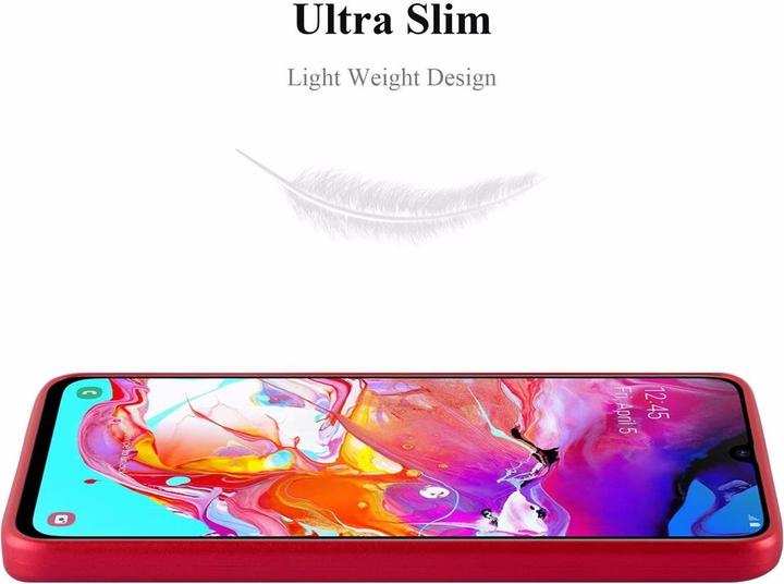Actual product image Cadorabo TPU Matt Metallic Cover (Samsung Galaxy A70S, Samsung Galaxy A70)
