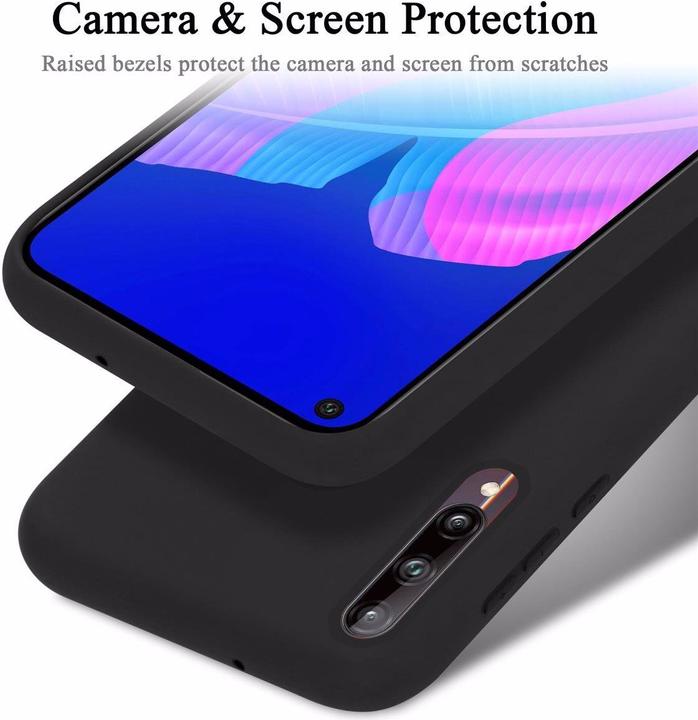 Immagine prodotto Cadorabo Copertura della cassa del silicone liquido TPU (Huawei P40 Lite E)