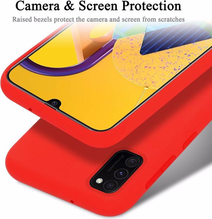 Immagine prodotto Cadorabo Copertura della cassa del silicone liquido TPU (Samsung Galaxy M30s, Samsung Galaxy M21)