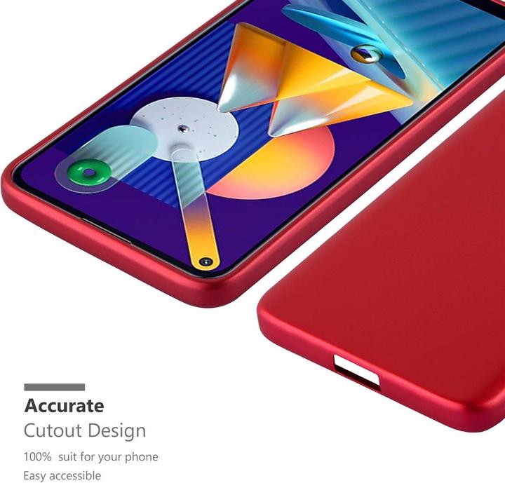 Productafbeelding Cadorabo TPU Matte Metallic hoes (Samsung Galaxy A11, Samsung Galaxy M11)