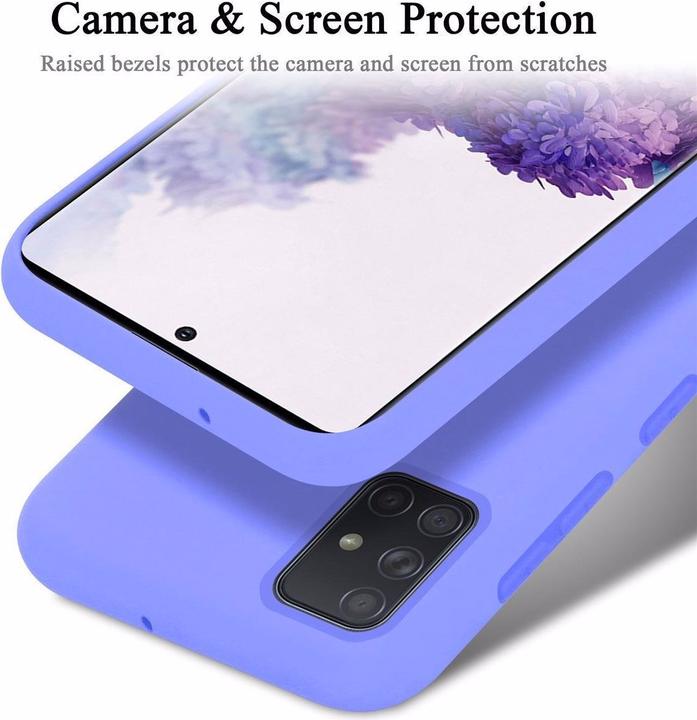 Actual product image Cadorabo TPU Liquid Silicone Case Cover (Samsung Galaxy A51 5G)