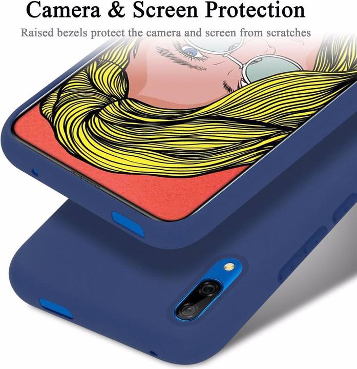Immagine prodotto Cadorabo Copertura della cassa del silicone liquido TPU (Huawei P Smart (2019))