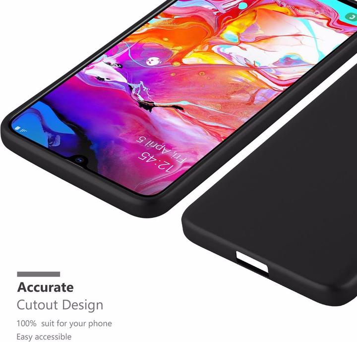 Productafbeelding Cadorabo TPU Matte Metallic hoes (Samsung Galaxy A70S, Samsung Galaxy A70)