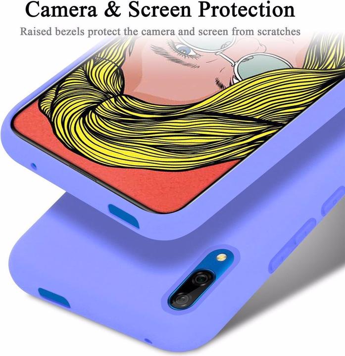 Immagine prodotto Cadorabo Copertura della cassa del silicone liquido TPU (Huawei P Smart (2019))