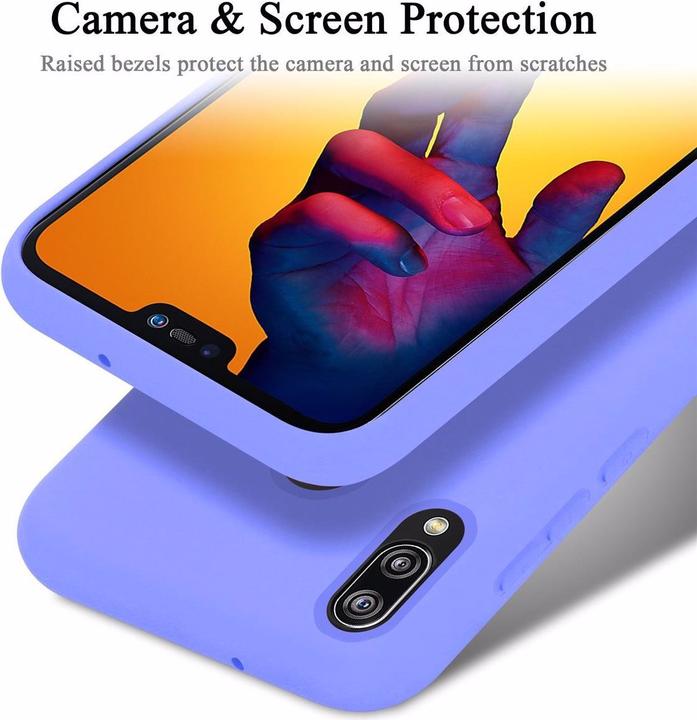 Immagine prodotto Cadorabo Copertura della cassa del silicone liquido TPU (Huawei P20 Lite)