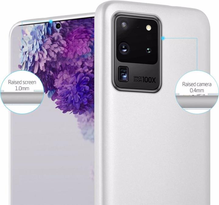 Productafbeelding Cadorabo TPU Matte Metallic hoes (Samsung Galaxy S20 Ultra)