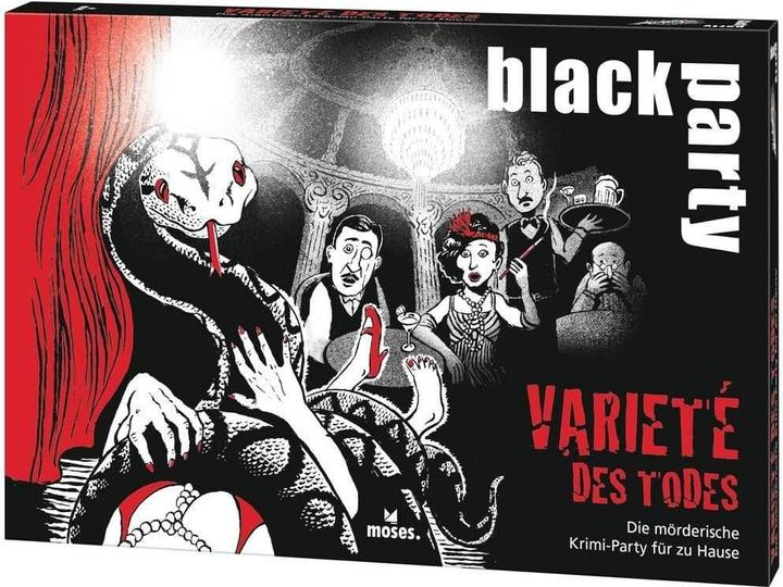 Actual product image Black party vaudeville of death (German)