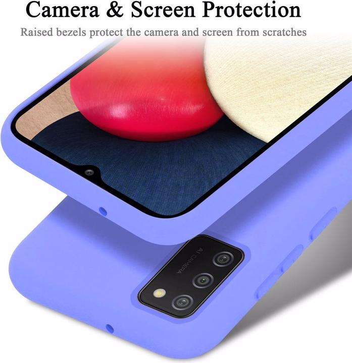 Actual product image Cadorabo TPU Liquid Silicone Case Cover (Samsung Galaxy A02s)