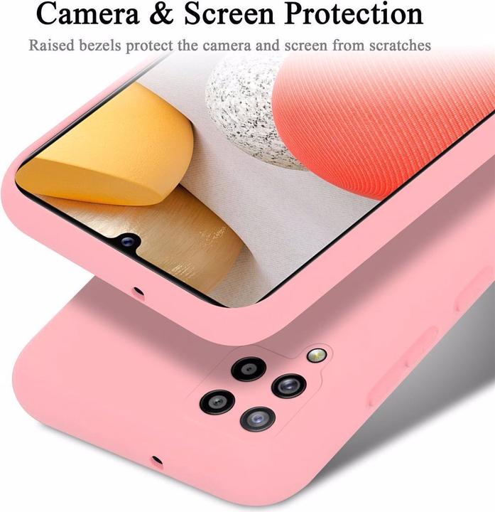 Immagine prodotto Cadorabo Copertura della cassa del silicone liquido TPU (Samsung Galaxy A42 5G)