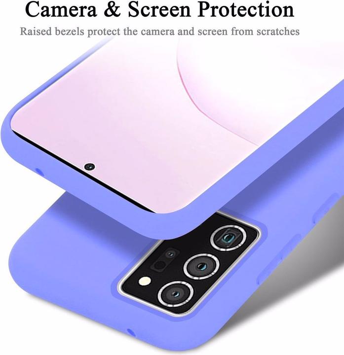 Actual product image Cadorabo TPU Liquid Silicone Case Cover (Samsung Galaxy Note 20+)