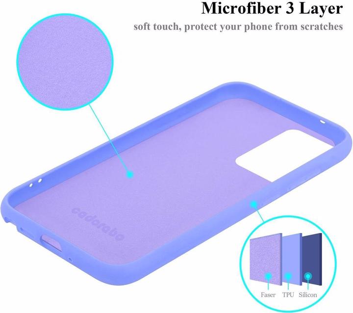 Actual product image Cadorabo TPU Liquid Silicone Case Cover (Samsung Galaxy Note 20+)