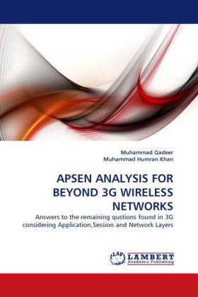 Produktbild Apsen Analysis For Beyond 3g Wireless Networks (Deutsch, Muhammad Humran Khan, Mohammad Qadeer, 2010)