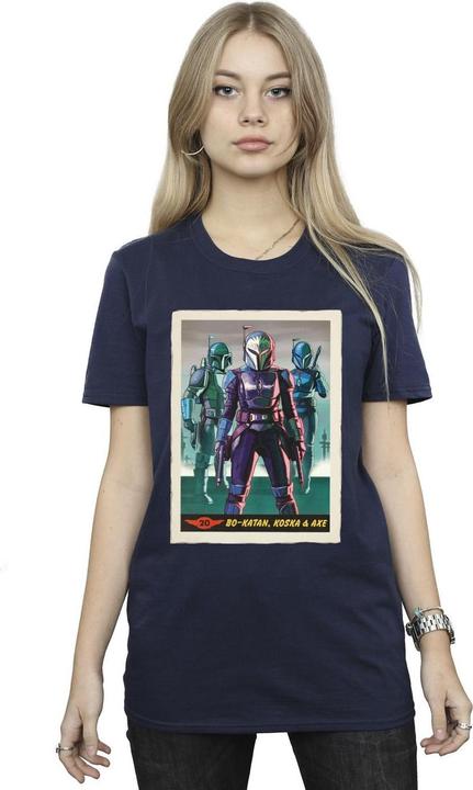 Immagine prodotto Star Wars The Mandalorian Bo-Katan Koska and Axe Maglietta Ampia Donna (S)