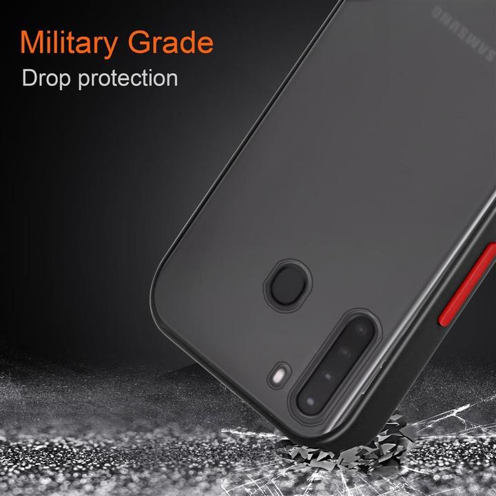 Actual product image Cadorabo Hybrid Matt Cover (Samsung Galaxy A21)