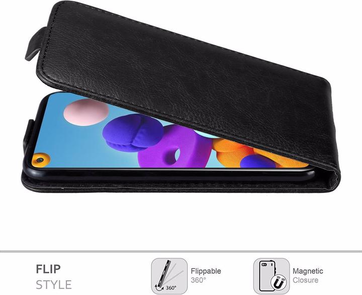 Actual product image Cadorabo Flip like Invis Cover (Samsung Galaxy A21s)