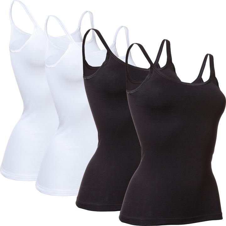 Con-ta Damen-Unterhemd 4er-Pack