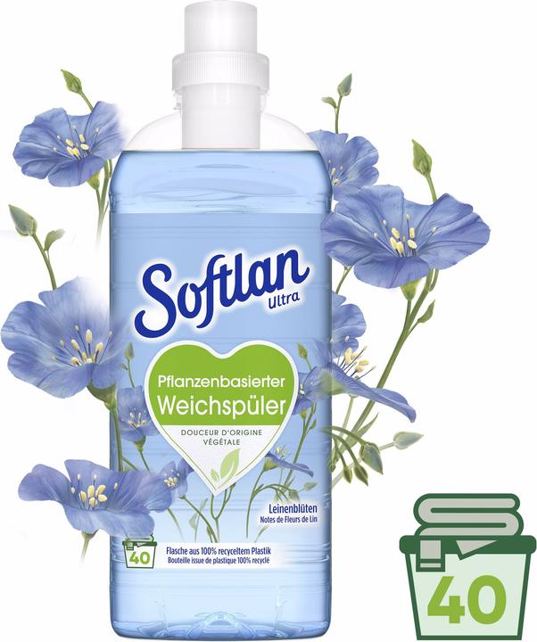 Produktbild Softlan Ultra Leinenblüten (40 Waschgänge, Flüssig)